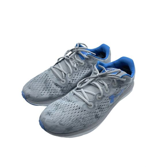 Under Armour Charged Impulse Running Shoe Blue Gray Mens Size 15